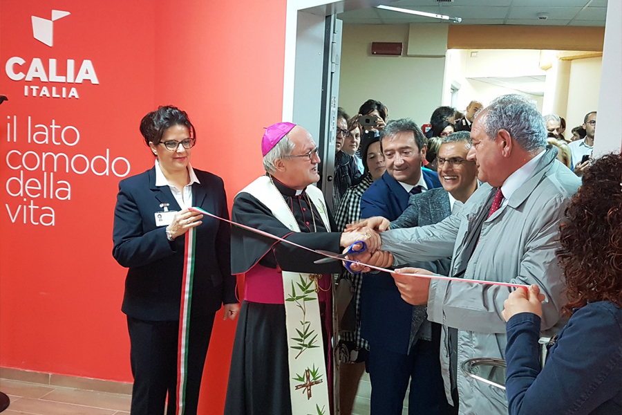 Inaugurazione della Sala dell’Accoglienza