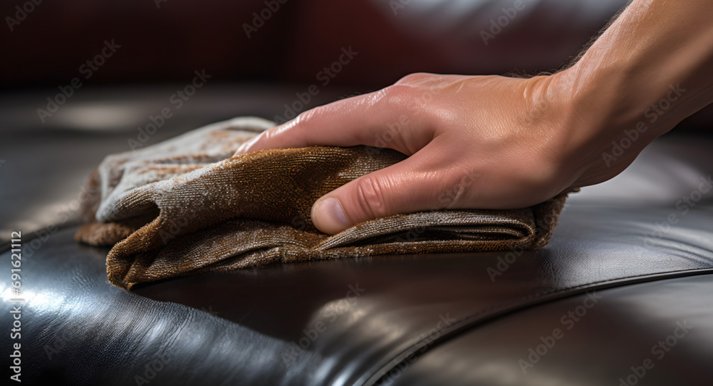 Leather sofa maintenance